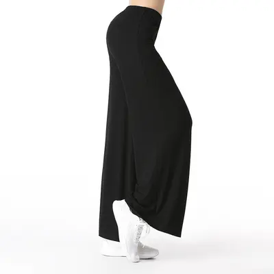 Modal-Yogahose mit weitem Bein, atmungsaktiv, Plus Size - 12