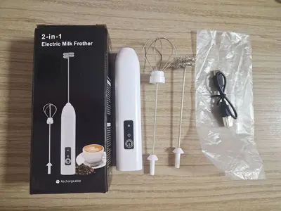 Elektrikli yumurta çırpıcı, süt köpürtücü, elektrikli mini dış mekan ev tipi kahve sütü köpürtücü, pişirme mikseri. - 12