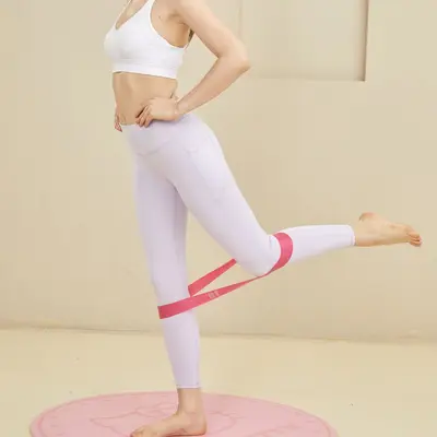 Resistance bands, yoga straps, elastic loops