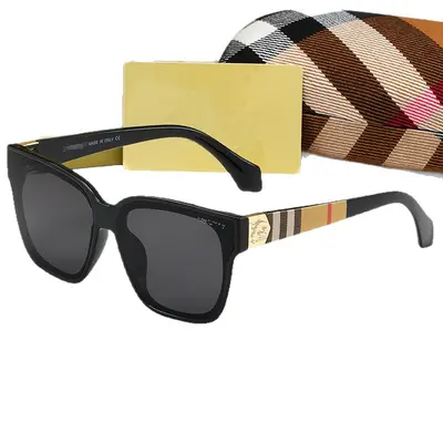 B-Marke große eckige Sonnenbrille, Unisex, leicht, UV-Schutz - 6
