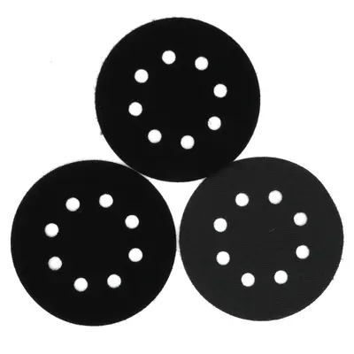 5 Inch 8-Hole Self-Adhesive Sanding Disc with Protective Pad