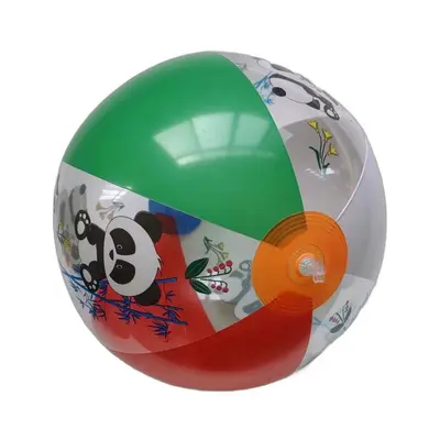 PVC-Aufblasbarer Strandball, bunter Meeresball für Kinder