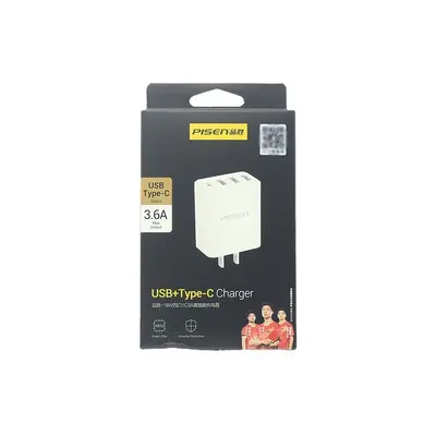 Pinsheng çok bağlantı noktalı şarj cihazı 18W hızlı şarj fişi dört bağlantı noktalı üç bağlantı noktalı USB şarj başlığı çok fonksiyonlu Apple ve Android için uygundur