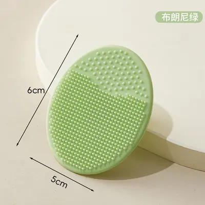 Silicone shampoo brush baby shampoo massage brush face cleansing brush baby shampoo comb baby shampoo 01 simple - 8