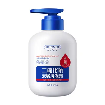 韩伦美羽二硫化硒去屑洗发露头皮屑多头发爱出油化硒洗剂洗发水 - 6