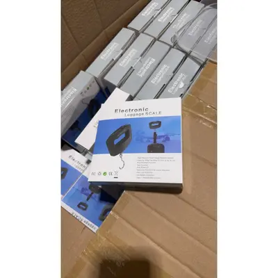 Portable handheld scale 50kg for luggage and fishing
