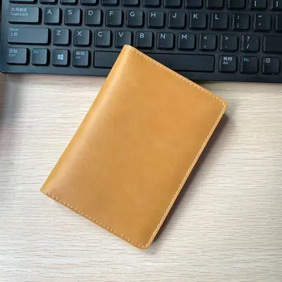 多功能手工创意真皮质感护照夹护照包高档证件收纳包新款钱包钱夹 - 9