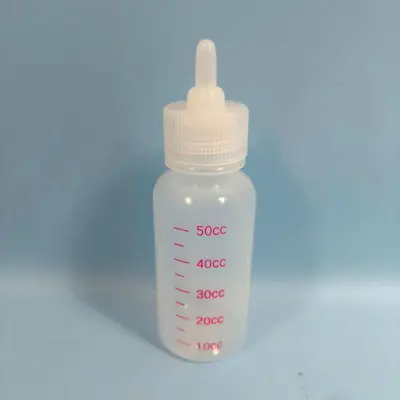 50ml Evcil Hayvan Biberon Emzik Yavru Kedi Köpek Hamster Biberon Özel Biberon Biberon Emzik Yavru Köpek Küçük Hayvan Biberon - 7