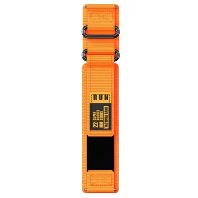 Nylon Woven Hook-and-Loop Strap for Garmin 22 mm, Huawei GT and Samsung - 8