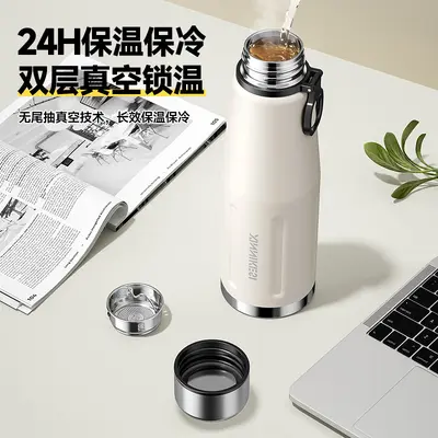 新款简约不锈钢保温杯大容量便携男女水杯子学生户外运动水壶防摔