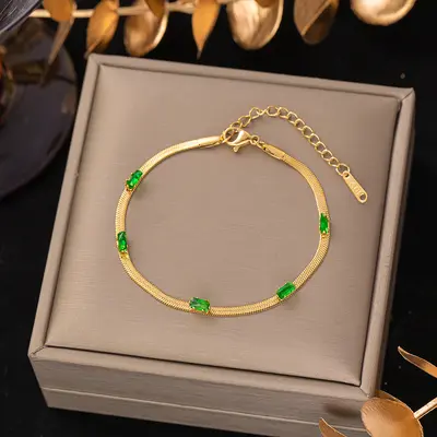 Langlebiges neues Titanstahl-Armband für Damen im europäischen und amerikanischen Stil, vielseitige ins-Mode-Handschmuck, modische Handschmuck für Mädchen, hochwertig