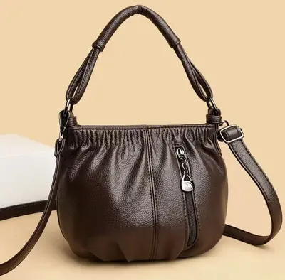 Women's Hand and Shoulder Bag, Soft Leather-Look, Versatile Crossbody for Everyday Use - 10