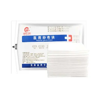 Sterile Medical Gauze Pads, Single Use, for Dressing