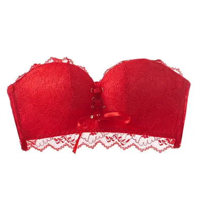 Women's Strapless Push-Up Bra, Anti-Slip, for Small Bust - 10