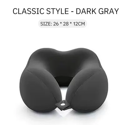 Memory Foam U-Kissen, Reisekissen für Nacken, atmungsaktiv - 10
