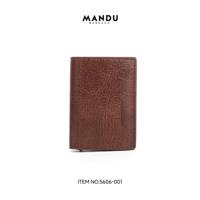 MANDU Men's Wallet with RFID Protection and Pop-up Card Holder - 9