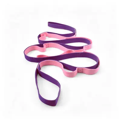 Iyengar Yoga Strap 2 m, Non-Elastic Cotton - 11