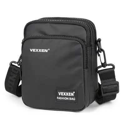 New Men's Shoulder Bag Casual Crossbody Bag Men's Small Satchel Versatile Large Capacity Fashion Multi-Pocket Water-Resistant