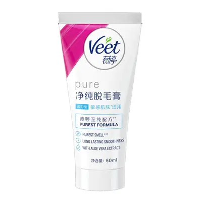 Veet Enthaarungscreme, mild, für Achseln und empfindliche Haut