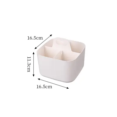 Desktop storage box multi-compartment, portable, home and office - 9