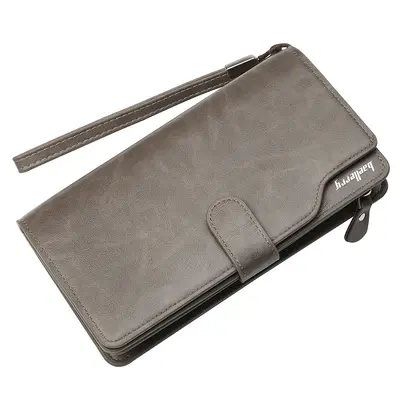 Baellerry New Model Wallet Men's Korean Version Business Zipper Tri-fold Clutch Bag Large Capacity Money Clip - 8