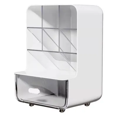 Acrylic Desktop Storage Box with Drawer