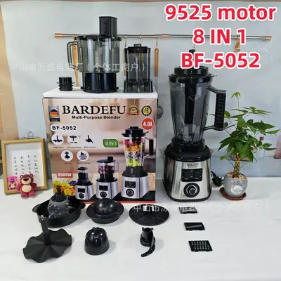 6-in-1 blender, stainless steel ice crusher - 8