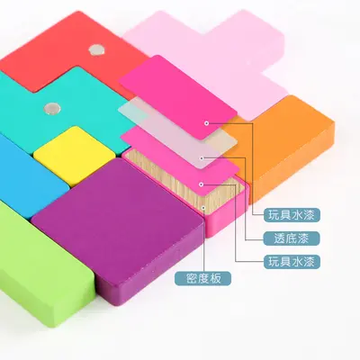 Logic Thinking Blocks Educational Baby Toy Ages 3+