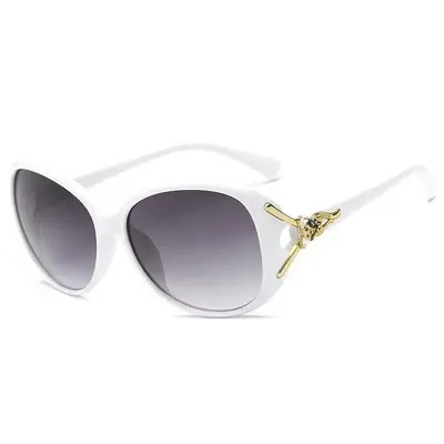 Large Frame Women's Sunglasses, Anti-UV - 10