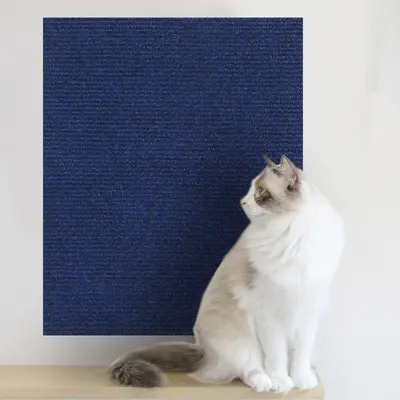 Self-Adhesive Cat Scratch Sofa Protector Pad, Wall Sticker and Scratching Board - 12