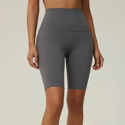 Große Größen Sporthose mit hohem Bund und Bauchkontrolle, hochelastisch, dünn - 10