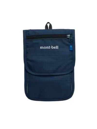 日本正品代购美山montbell出国旅行护照证件夹便携轻便斜跨零钱包