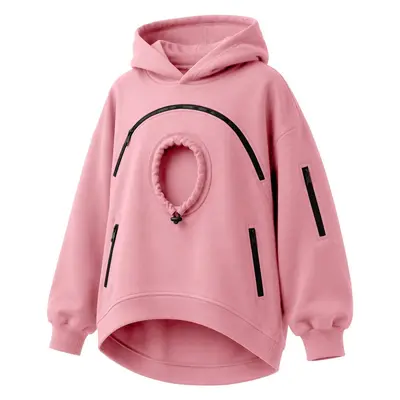 Women's Hooded Zip-Up Fleece-Lined Sweatshirt with Pocket - 13