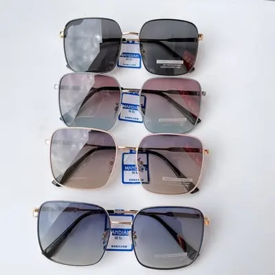New Korean style fashion women's sunglasses, polarized sunglasses, essential sun colors for travel and outdoor activities