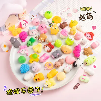 Holiday Animal Dough Squeeze Toy, Children's Stress Relief