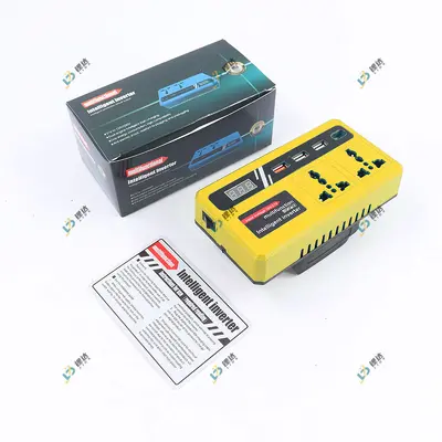 Lityum pil akıllı invertör 18-21V, AC220V/110V ve USB çıkışlı - 5