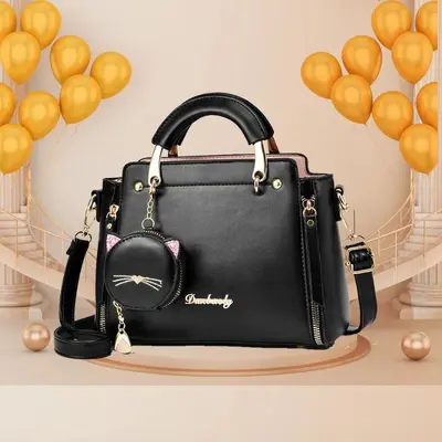 Women's Shoulder and Crossbody Bag, Large Capacity, Trendy Design - 3