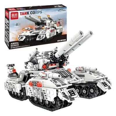Askeri Uçak Gemisi Yapı Blokları Seti, Tank ve Savaş Uçağı, Çocuk Eğitici Oyuncak - 5