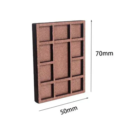 Cross-border Miniature Display Shelf Wooden Miniature Jewelry Rack Mineral Specimen Storage Decoration - 9