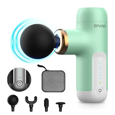 Mini Massage Gun, Professional Muscle Relaxer, Small Rechargeable Electric Model - 10