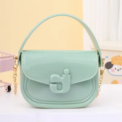 2025 Fabrik Direktverkauf Grenzüberschreitend neue Buchstaben-Gelee-Tasche Handtasche Single-Shoulder-Crossbody-Damentasche Mini-Mode-Damentasche - 7
