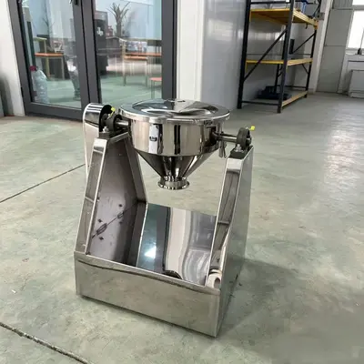 Laboratuvar paslanmaz çelik tambur karıştırıcısı, sessiz - 7