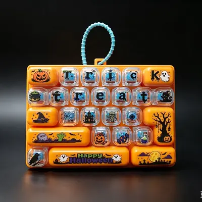 26-Tasten Stressabbau-Mini-Tastatur als Schlüsselanhänger