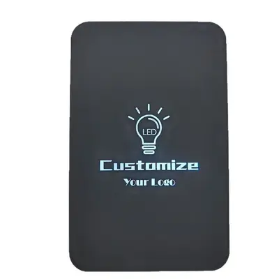 LED ışıklı Magsafe manyetik kablosuz hızlı şarj mobil güç kaynağı arka ışık ışıklı 15W kablosuz hızlı şarj güç bankası