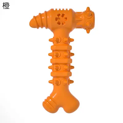 Hunde-Spielzeug-Set, TPR-Hammerkopf-Form - 12