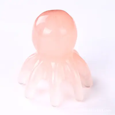 Kraken-Massage-Kamm, Kraken-Meridian-Kamm, Kopfhaut-Massage-Gerät, Kopf-Akupunkturpunkt-Therapie, Meridian-Kamm, Gua-Sha-Massage. - 12