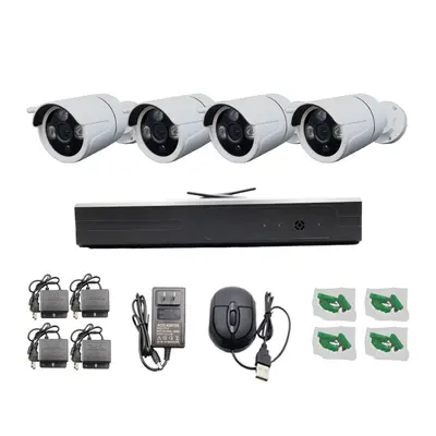 Outdoor wireless surveillance camera, HD WiFi, metal bullet design