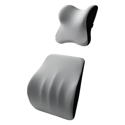 Car Headrest and Lumbar Support Pillow, Memory Foam - 5