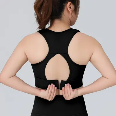 Büyük Beden Spor Sutyen, Tam Kapalı Fincan, Yüksek Destek, Ayarlanabilir