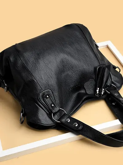 Women's Tassel Shoulder Bag, Large Capacity, Autumn Style - 2